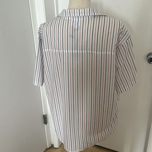Felicite Striped Button Down - Picture 8 of 9